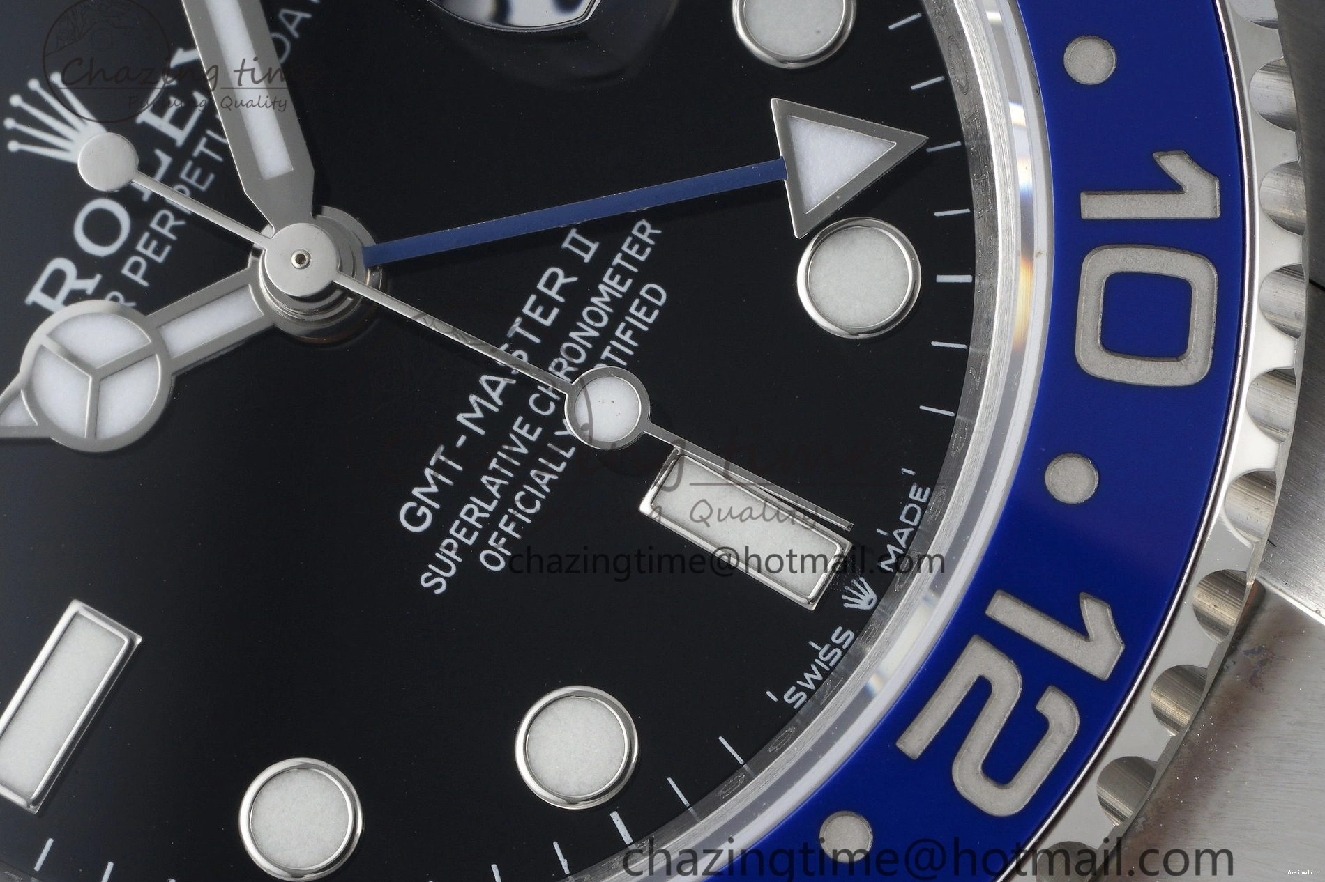 GMT KING 126710 CHS Edition K3285 SS Best 1:1 Oyster Master on II Factory 904L BLNR Bracelet 0402